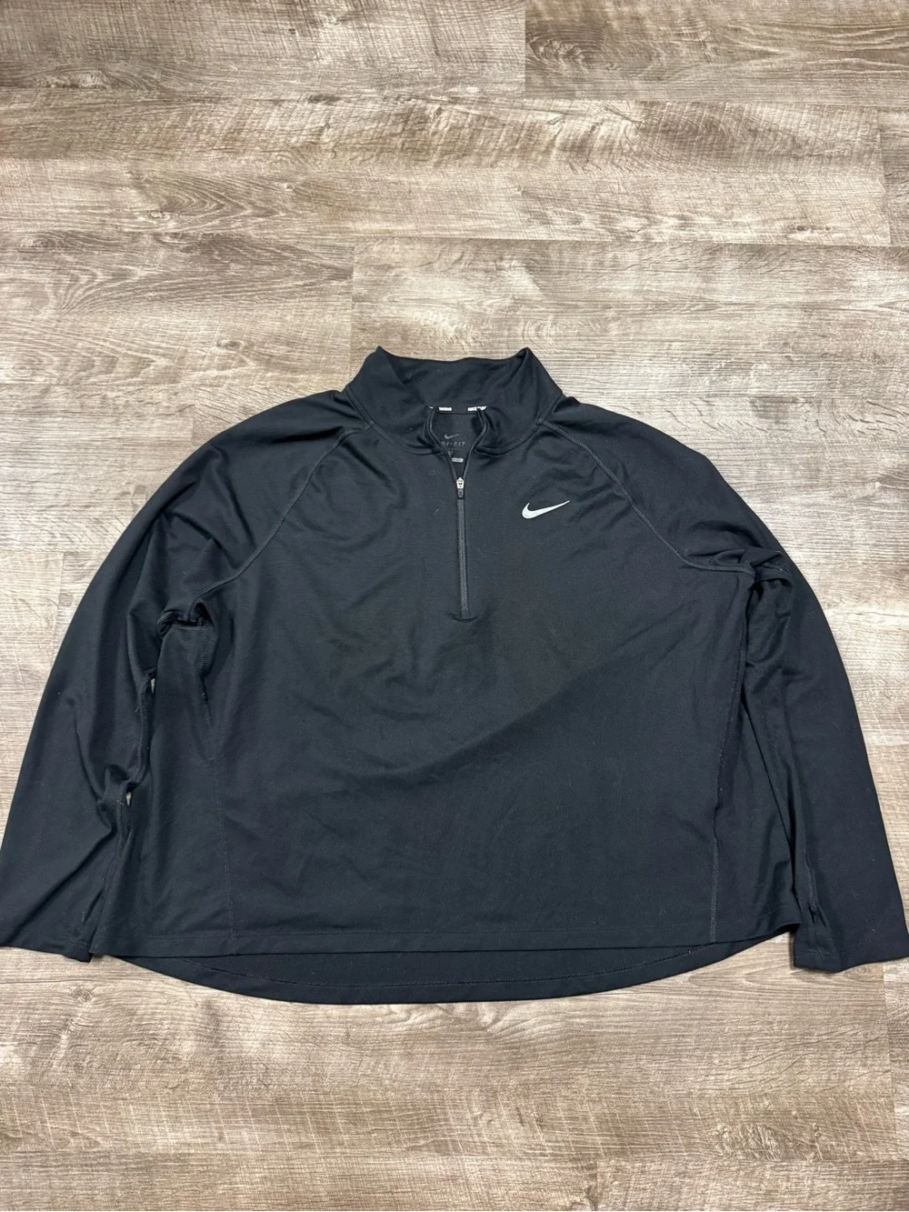 Nike Black Quarter Zip Pullover Size 2X